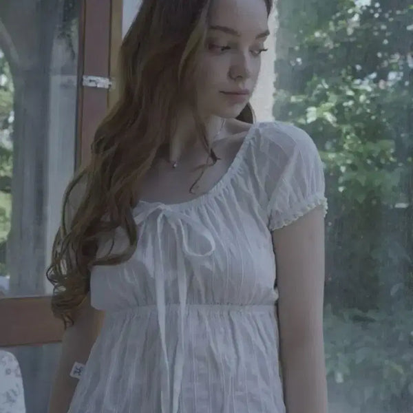 [BUNJANG] Veliare Sofia Blouse White / 벨리아르 소피아 블라우스 화이트