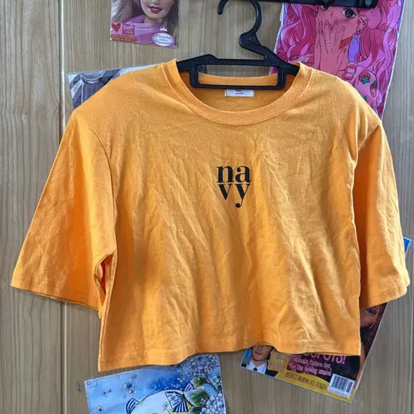 [BUNJANG] Shoulder Pad T-Shirt / 어깨 패드티
