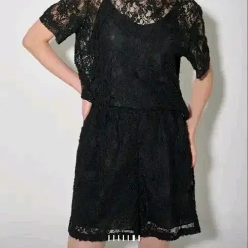 [BUNJANG] Lanvin Lace Blouse T-shirt / 랑방 레이스블라우스 티셔츠 한섬