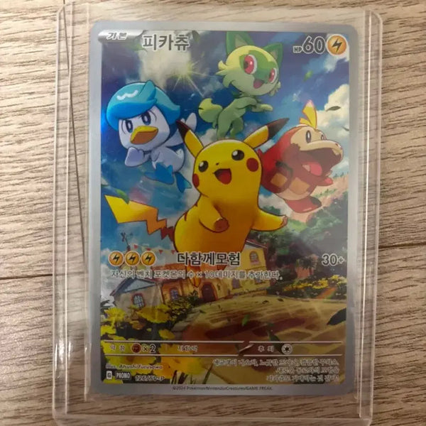 [BUNJANG] Pikachu Scarlet & Violet Promo Card / 피카츄 프로모 판매합니다