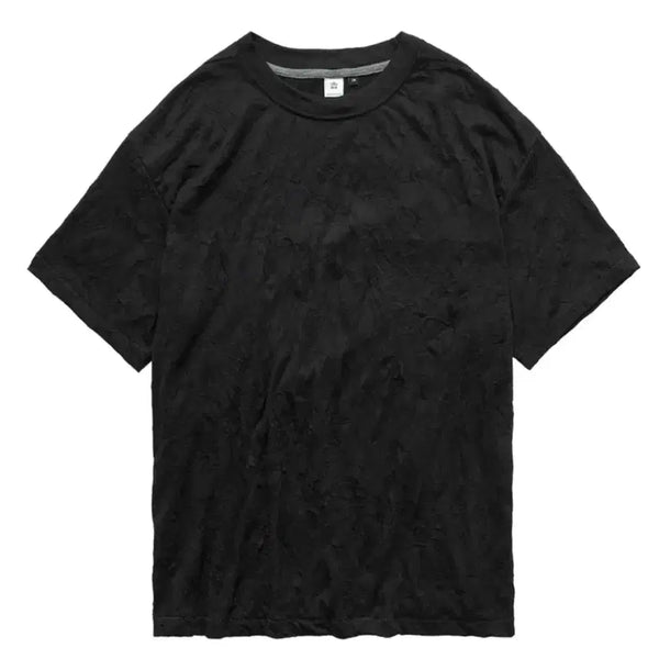 [BUNJANG] Politery Creased T-Shirt Black / [2] 폴리테루 크리즈드 티셔츠 블랙