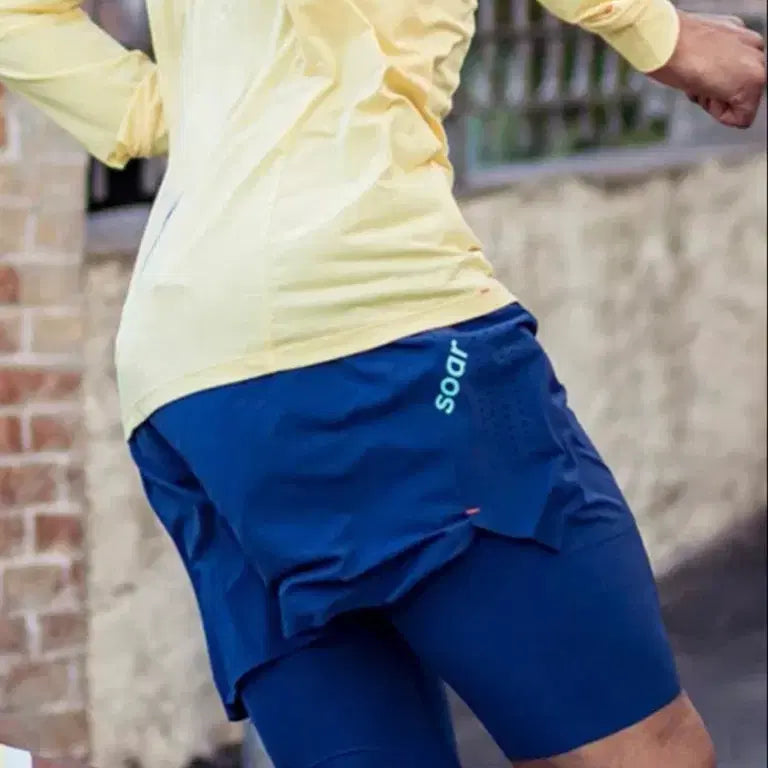 [BUNJANG] Soar Dual Run Shorts Blue / Soar 듀얼 런 쇼츠 블루 /런닝 반바지