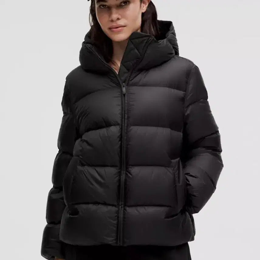 [BUNJANG] Lululemon Featherweight 900 Downfill Puffer Jacket Black S / 룰루레몬 페더웨이트 900 다운필 푸퍼 자켓 블랙 s