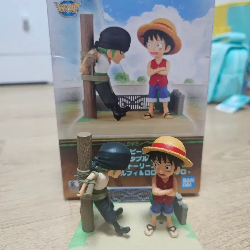 [BUNJANG] One Piece World Collectable Figure Zoro & Luffy / 원피스 월드콜렉터블 WCF 조로 루피 피규어