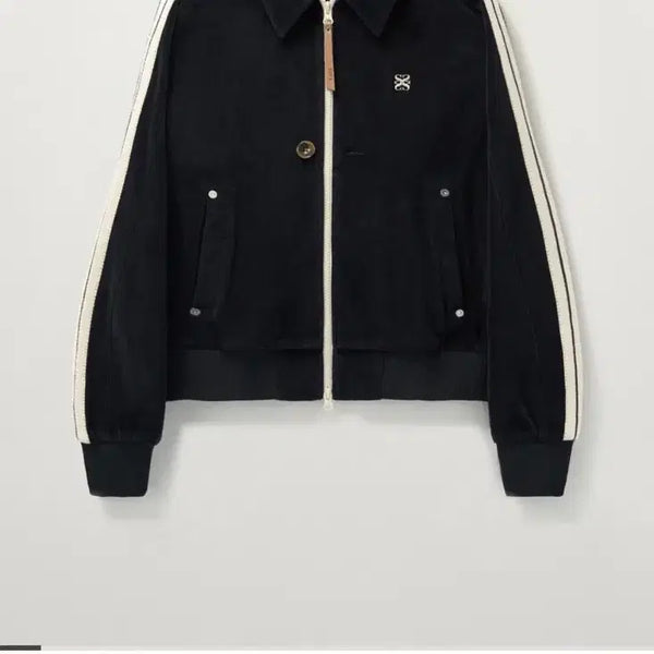 [BUNJANG] SATUR Roton Velour Collar Jacket Black / SATUR 로턴 벨루어 칼라 자켓 블랙