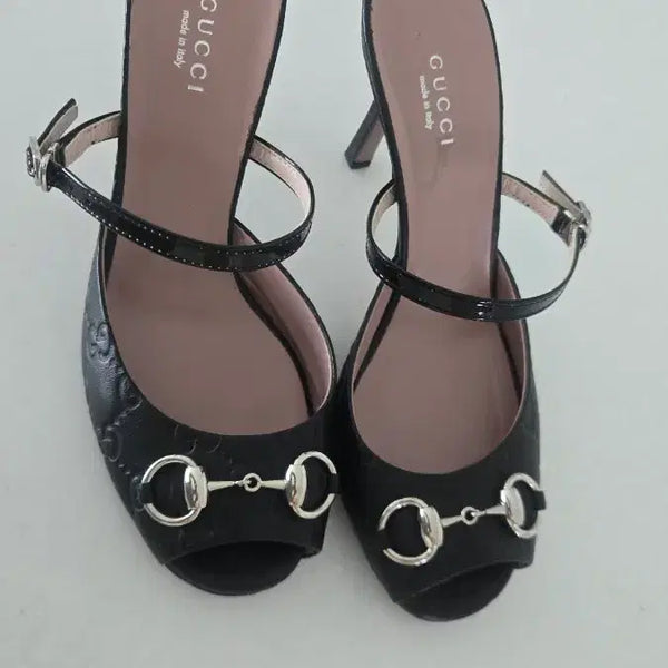 [BUNJANG] Gucci Horsebit Heels Black / 구찌 홀스빗 힐 블랙