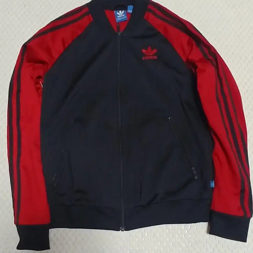 [BUNJANG] Adidas Firebird Red Black Track Top / 아디다스파이어버드레드블랙트랙탑