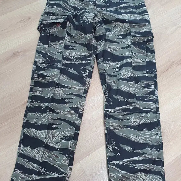[BUNJANG] Bedford Brklyn Camo Pattern Cotton Pants (M) / 배드포드 브루클린(Bedford Brklyn)바지m
