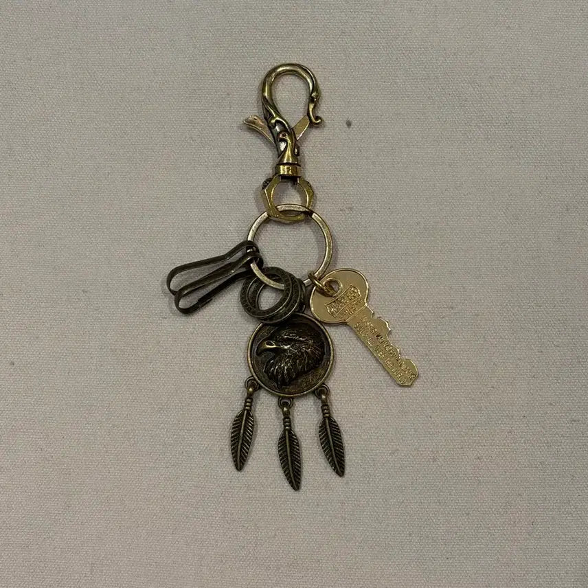 [BUNJANG] Togom Native Eagle Dreamcatcher Keyring / 토곰 네이티브 이글 드림캐처 키링