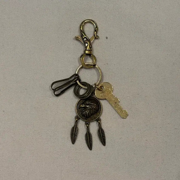 [BUNJANG] Togom Native Eagle Dreamcatcher Keyring / 토곰 네이티브 이글 드림캐처 키링