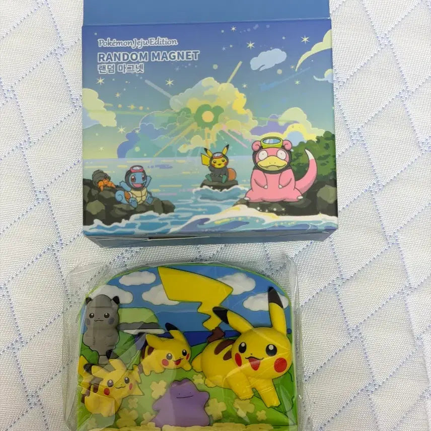[BUNJANG] Pokemon Jeju Edition Canola Flower Pikachu & Ditto Magnet / 포켓몬 제주에디션 마그넷 유채꽃 피카츄 메타몽