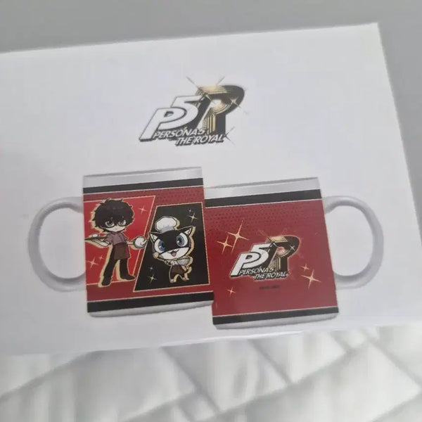 [BUNJANG] Persona Aniplex Collaboration Cafe Mug Cup / 페르소나 애니플러스 콜라보카페 머그컵 양도