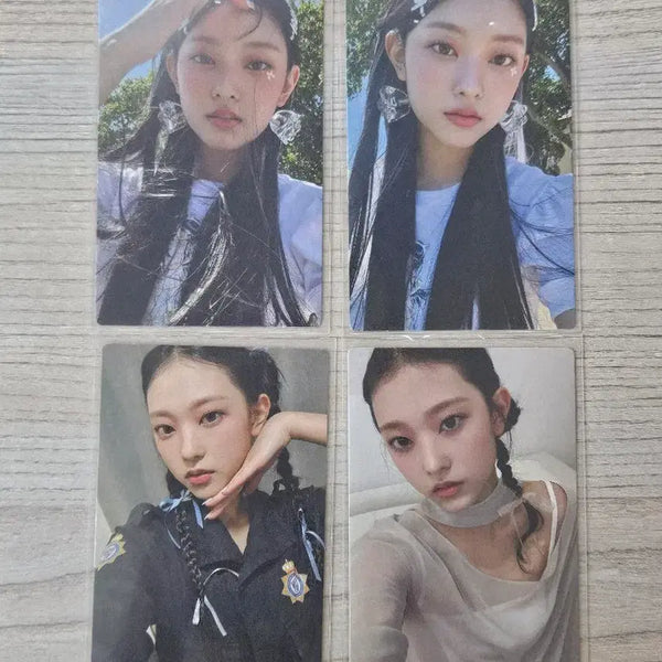 [BUNJANG] NewJeans Haerin Popup Photocard Bundle Set (4 pcs) / 뉴진스 해린 팝업 포카 4장 일괄