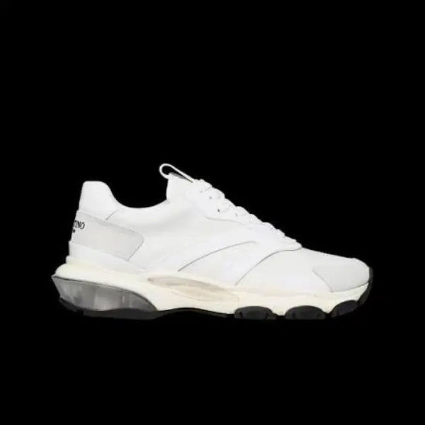 [BUNJANG] Valentino Spray Processed Bounce Sneakers White 40 / 발렌티노 스프레이 가공 바운스 스니커즈 화이트 40