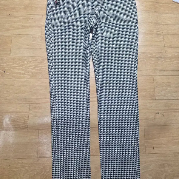 [BUNJANG] 64cm Waist Black Women's Golf Pants / 64판톰 블랙 여자골프웨어 팬츠 .허리64.길이90cm