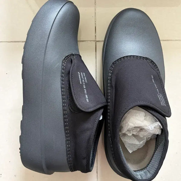 [BUNJANG] Moonstar Protec Black Rain Boots (Size 260) / 문스타 레인부츠 (810s ET028 프로테트 블랙 260)