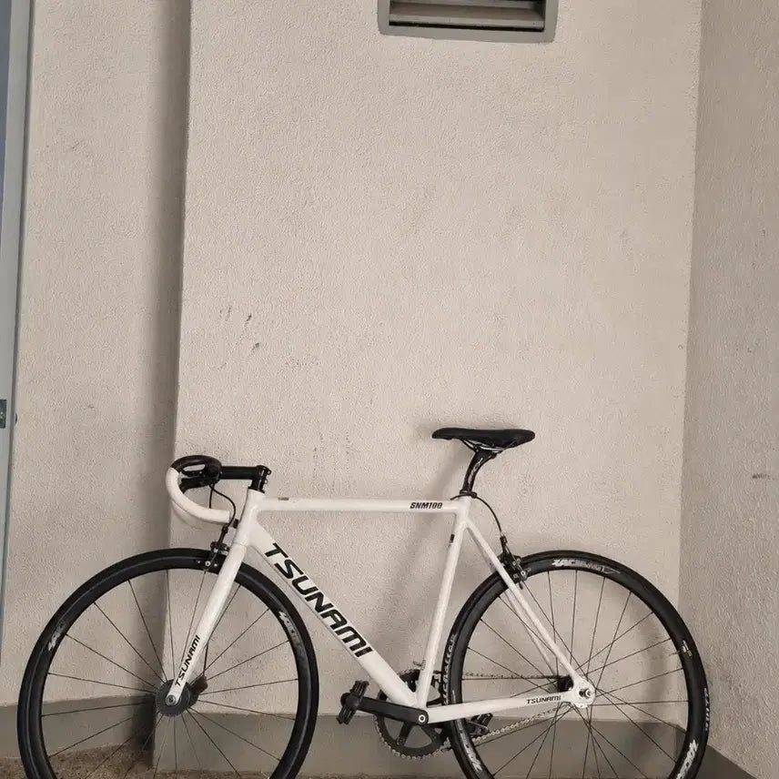 [BUNJANG] Tsunami SNM100 White Frame/Set (with Brake) / 쓰나미 snm100 화이트 판/대 (브레이크있음)
