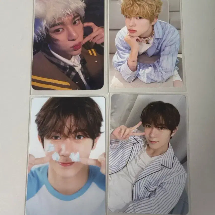 [BUNJANG] NCT WISH Sion Ryowish Fulmu Shop 2025 Season's Greetings Bundle Set Photocard / 일괄 엔시티위시 시온 료 위시풀무모샵 2025 시즌그리팅 포카