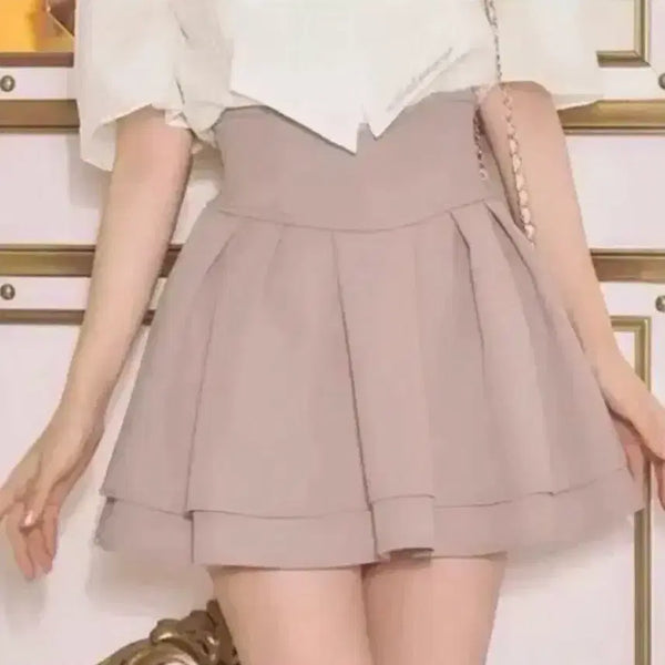 [BUNJANG] Cusmi Mignon Skirt Pink XS / 미셸 마카롱 미각 스커트 쿠스미 핑크 xs 판매      리즈리사 노에미 시허니 디마럽 양지뢰 지뢰계 양산형 서브컬쳐 스나계