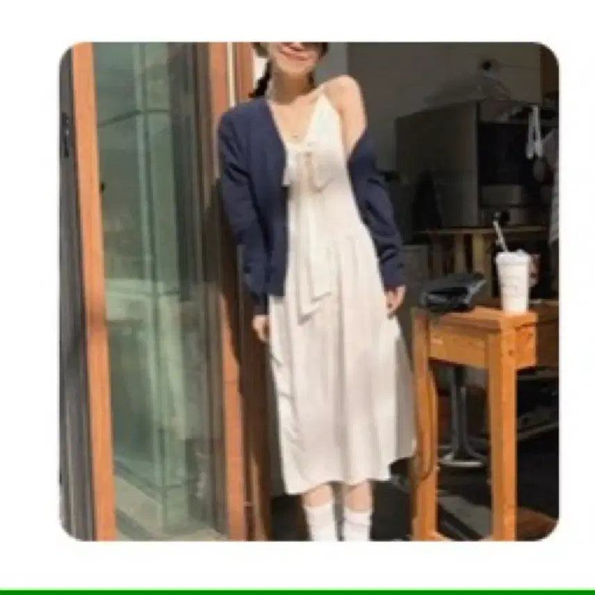 [BUNJANG] From Beginning Ribbon Bustier Dress / 프롬비기닝 리본 뷔스티에 원피스