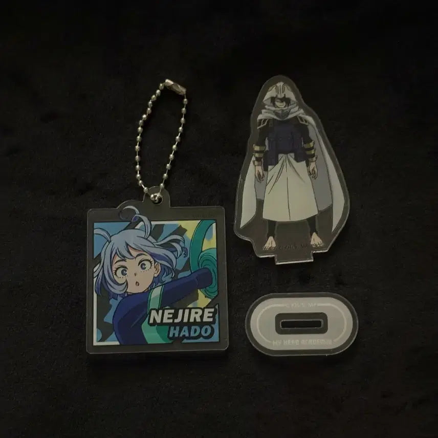 [BUNJANG] My Hero Academia Mini Acrylic Stand & Keychain Bundle Set / 일괄ㅣ나의 히어로 아카데미아 미니 아크릴 스탠드,키링