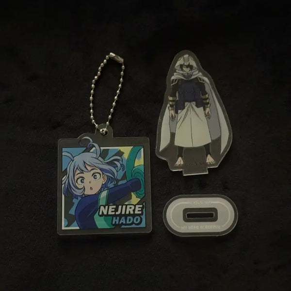 [BUNJANG] My Hero Academia Mini Acrylic Stand & Keychain Bundle Set / 일괄ㅣ나의 히어로 아카데미아 미니 아크릴 스탠드,키링