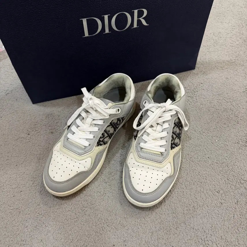 [BUNJANG] Dior B27 Oblique Sneakers / 디올 오블리크 B27 스니커즈