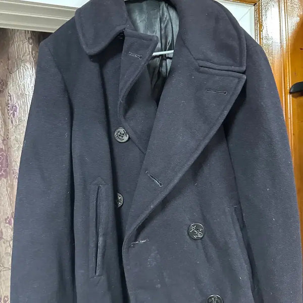 [BUNJANG] Navy Original Peacoat / 해군 오리지널 피코트