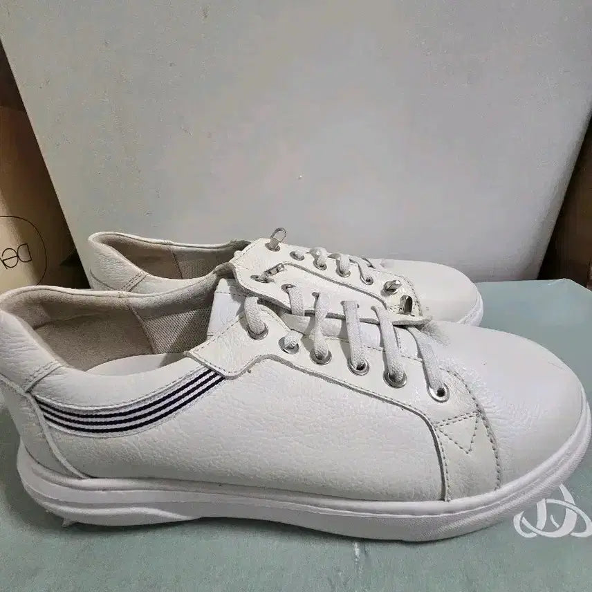 [BUNJANG] SODA Banding Leather Sneakers Size 250 / 소다 밴딩가죽 스니커즈  250