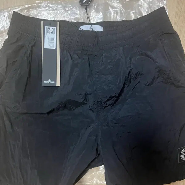 [BUNJANG] Stone Island Nylon Metal Swim Pants Black / 스톤아일랜드 나일론메탈 스윔 팬츠 블랙 26ss
