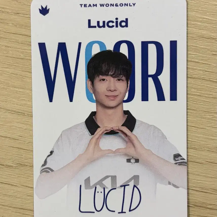 [BUNJANG] LCK Woori Bank Limited Edition Photocard Lucid Dplus Kia / LCK 우리은행 한정판 포토카드 루시드 Dplus Kia