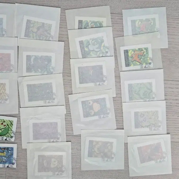 [BUNJANG] Pokemon Stickers Bundle Set / 포켓몬띠부씰 머거본 우표 일괄 판매
