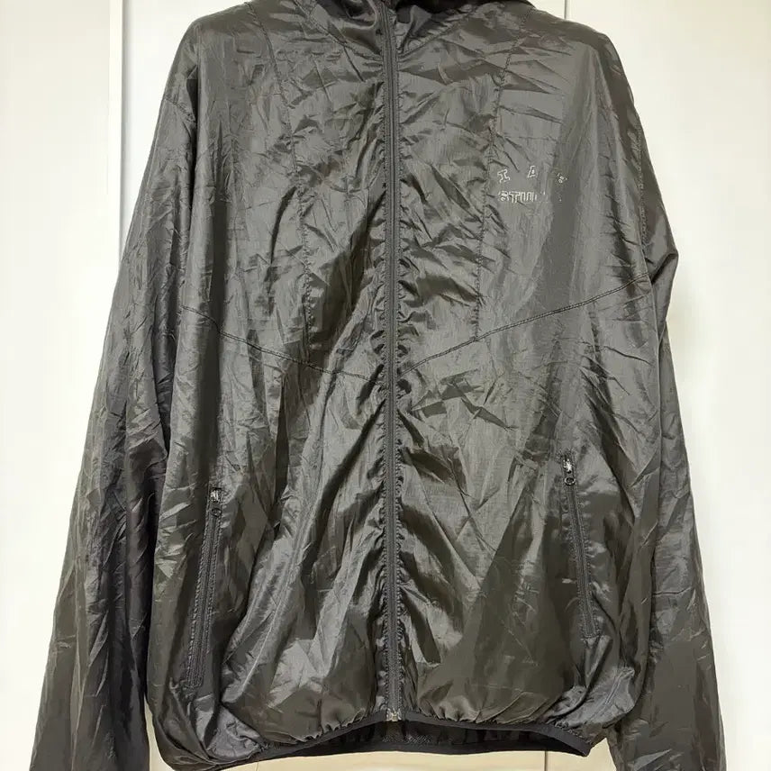 [BUNJANG] IAB Studio Ripstop Windbreaker Black L / 아이앱 립스탑 바람막이 블랙 L