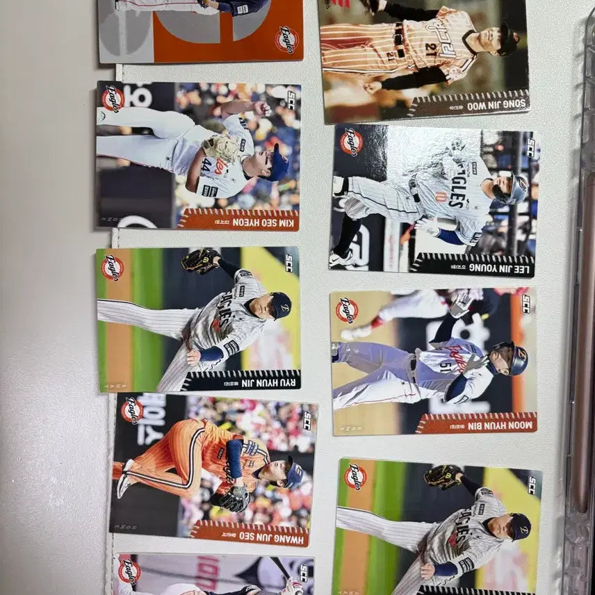 [BUNJANG] Hanwha Eagles KBO Card Bundle (Including Moon Dong-ju Alphabet) / 한화 이글스 KBO 카드 판매 (문동주 알파벳 포함)