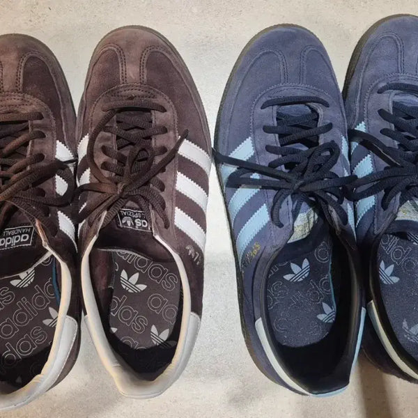 [BUNJANG] Adidas Spezial Brown 270 & Navy 275 Bundle / 아디다스 스페지알 브라운 270 , 네이비 275 일괄