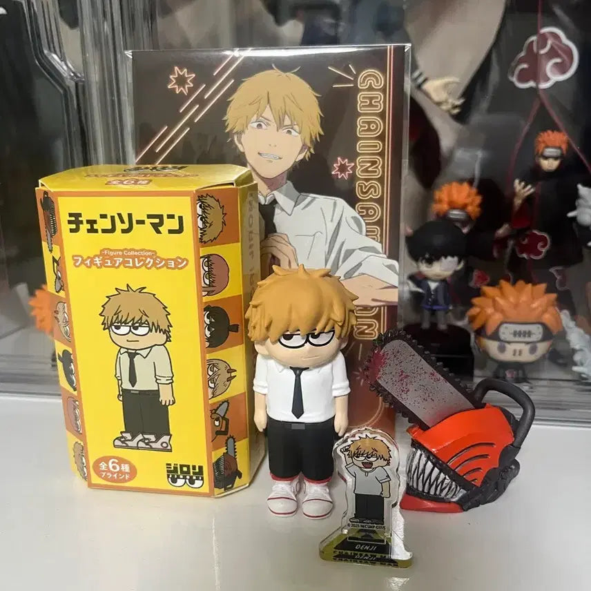[BUNJANG] Chainsaw Man Denji Jiroli Figure & Merchandise Bundle / 체인소맨 덴지 지로리피규어 및 굿즈일괄