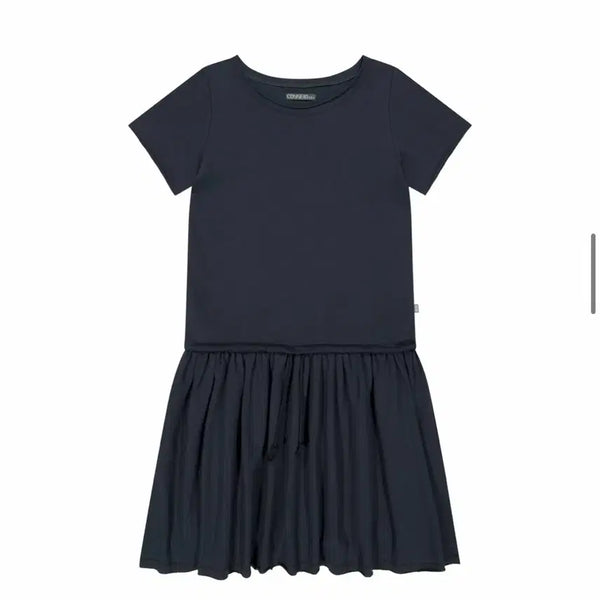 [BUNJANG] COYSEIO Shirring Oversize Dress Navy / COYSEIO 코이세이오 038 셔링 오버 원피스 네이비