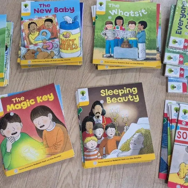 [BUNJANG] Oxford Reading Tree (ORT) Levels 1-5 Inbooks Educational Book Set / ort 옥스포드리딩트리 1~5단계 인북스 정품 중고