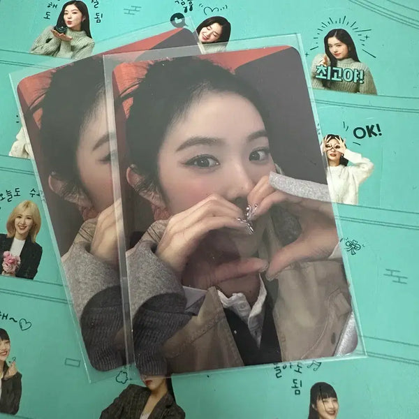 [BUNJANG] Red Velvet Irene Biscoff Fan Random Trading Card / [판매] 레드벨벳 아이린 비기스크팬 랜덤 트레이딩 카드