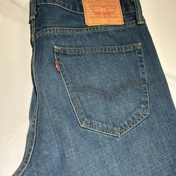 [BUNJANG] Levi's 527 Bootcut Denim Jeans W36 L30 / 리바이스 527 부츠컷 데님 청바지 W36 L30