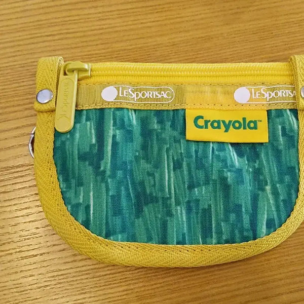 [BUNJANG] Lesportsac Kiko Coin Pouch Crayon Collaboration / 레스포삭 키코인 파우치 카드 동전지갑 크레욜라 콜라보