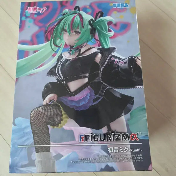 [BUNJANG] Hatsune Miku Punk Figurizm Alpha Figure / 하츠네 미쿠 펑크 피규어리즘 알파