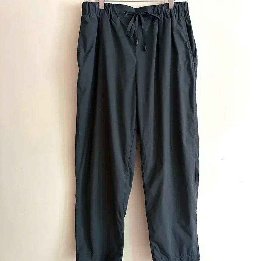 [BUNJANG] Indigo Blue Elastic Waist Pants / 인디고블루 밴딩 바지
