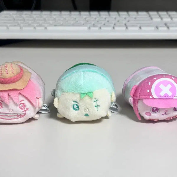 [BUNJANG] One Piece Luffy Zoro Chopper Pastel Tsum Tsum Odettama Nui Doll Bundle Set / 일괄) 원피스 루피 조로 쵸파 파스텔 쯔무쯔무 오데타마 누이 인형