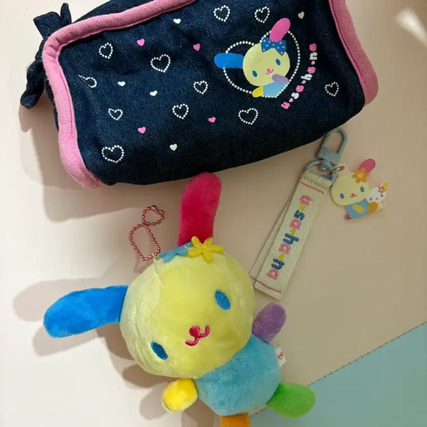 [BUNJANG] Usahana Pouch & 2 Keyrings Bundle Set / [일본바잉정품] 우사하나 일괄 (파우치 + 키링2)