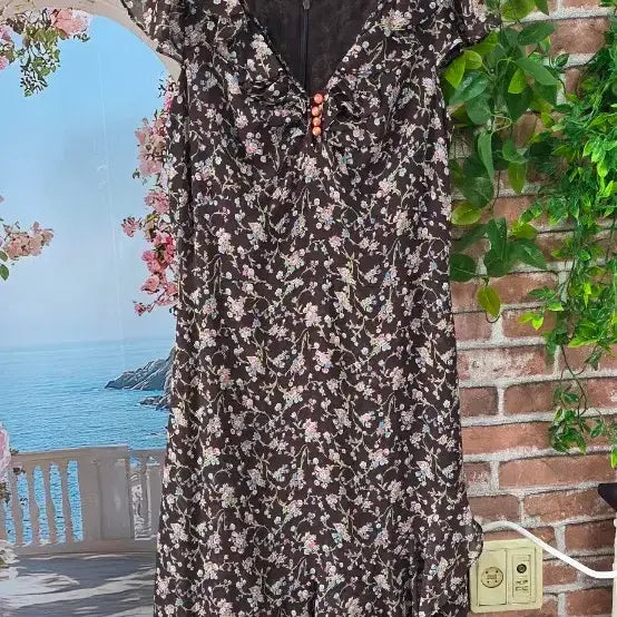 [BUNJANG] Intime Floral Midi Dress / intime 원피스66