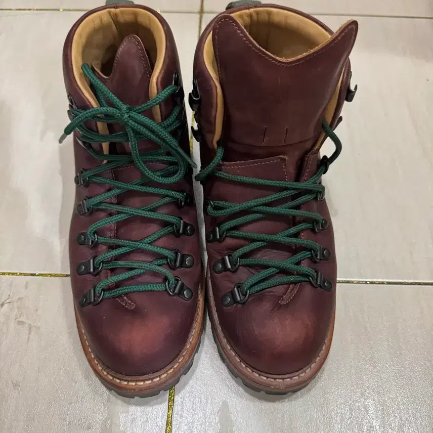 [BUNJANG] Goodyear Welted Leather Mountain Boots / 마운틴부츠