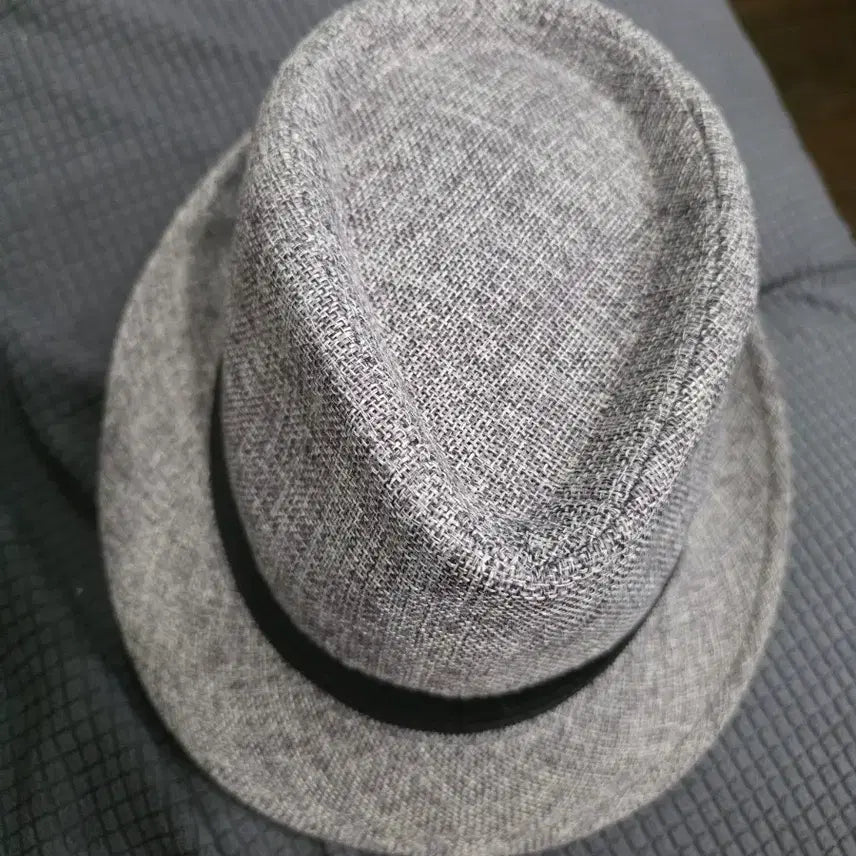 [BUNJANG] Gray Fedora Hat / 페도라 모자 회색