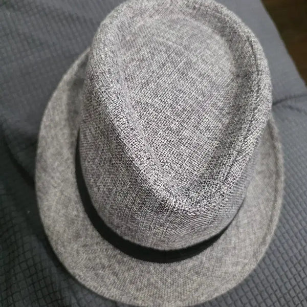 [BUNJANG] Gray Fedora Hat / 페도라 모자 회색