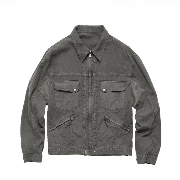 [BUNJANG] Polilteru Hickory Jip Trucker Jacket / [3] 폴리테루 히코리 집 트러커